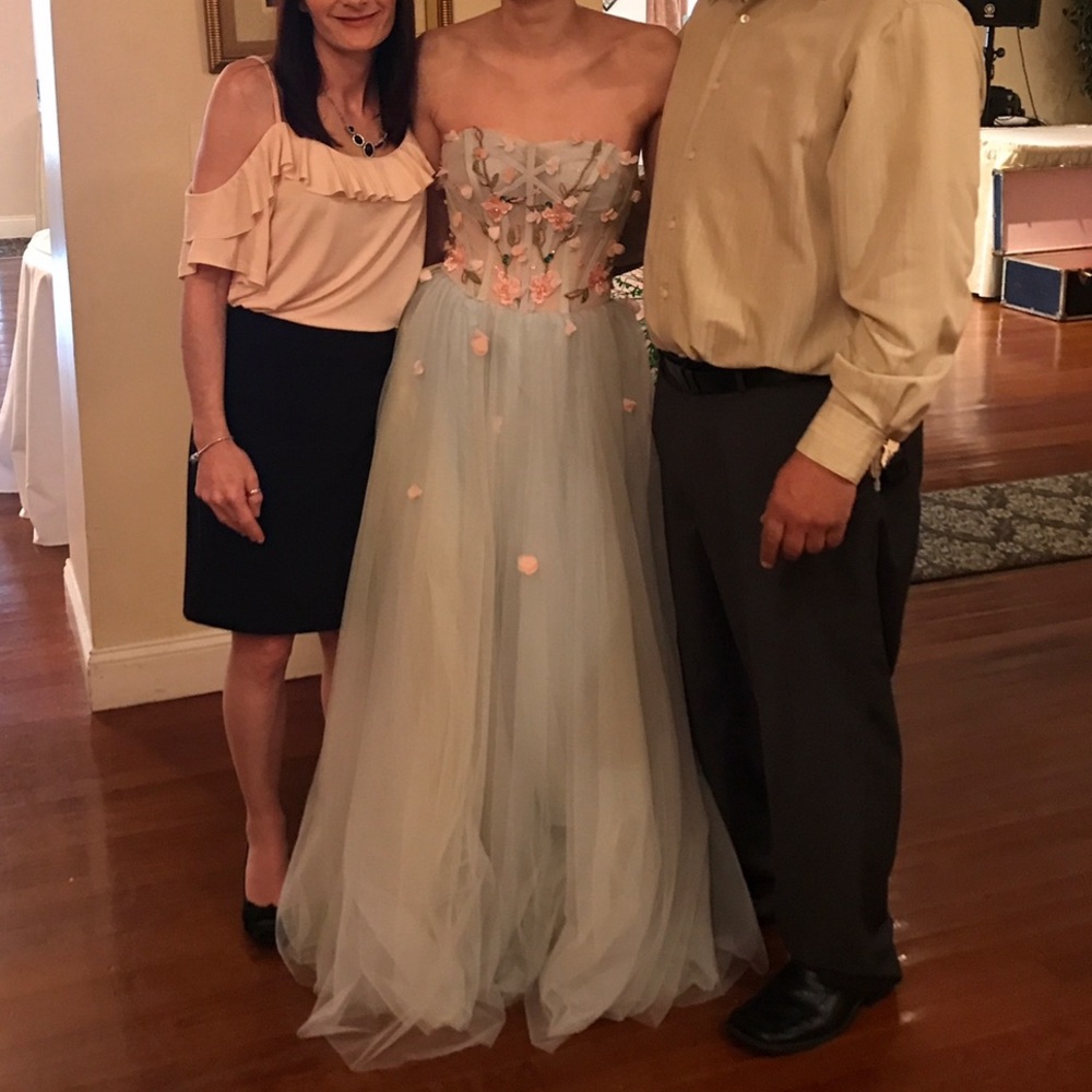 Floral Prom Dress